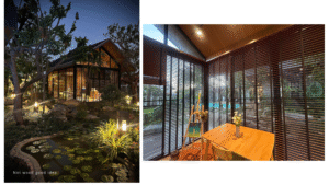 งานติดตั้งฝ้าไม้เทียม