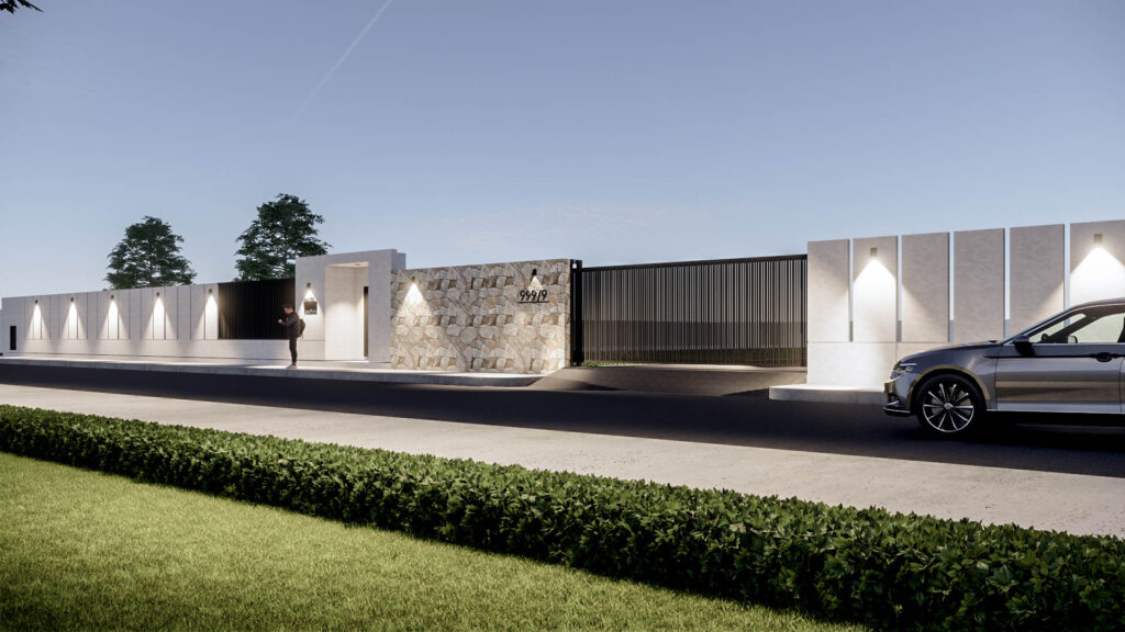 Project fence design