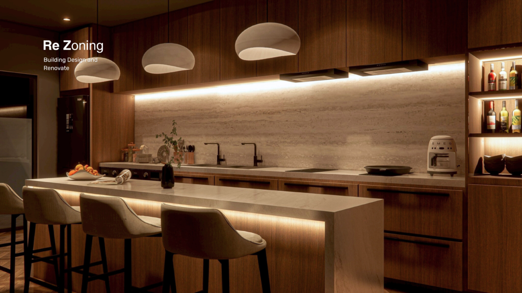 Modern Minimal Japandi Kitchen 3