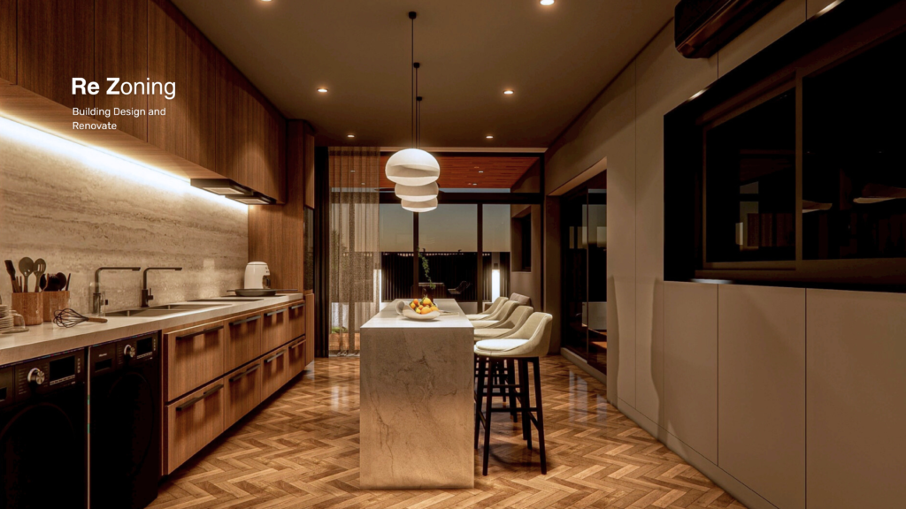 Modern Minimal Japandi Kitchen 4