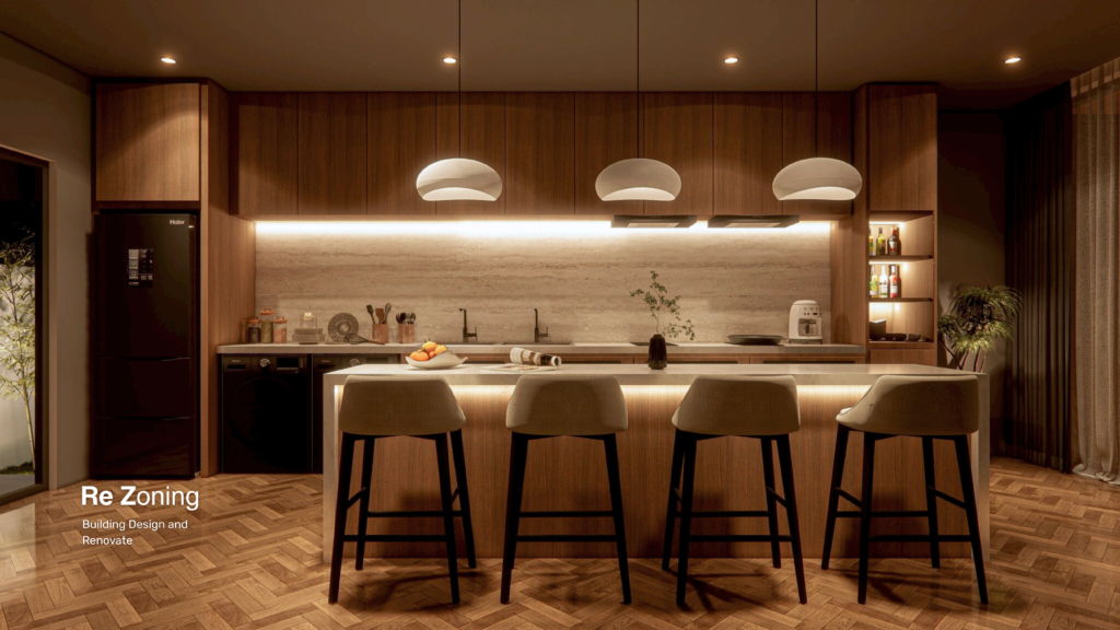 Modern Minimal Japandi Kitchen 5