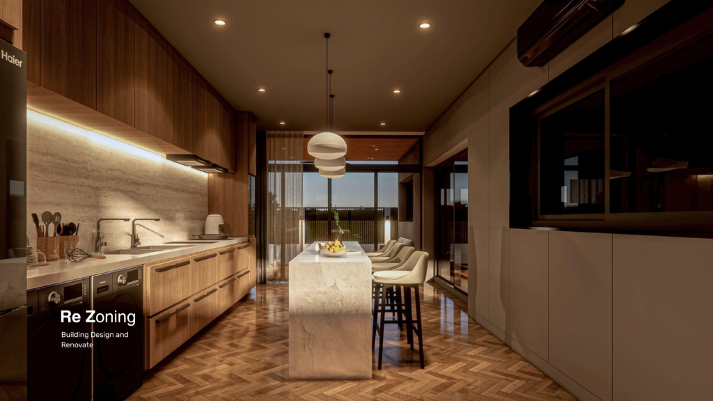 Modern Minimal Japandi Kitchen 6