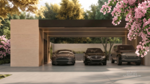 New design car park 3 parking design : ออกแบบโรงจอดรถโมเดิร์นลักชัวรี เพิ่มมูลค่าให้บ้าน พร้อมตอบโจทย์การใช้งานระยะยาว