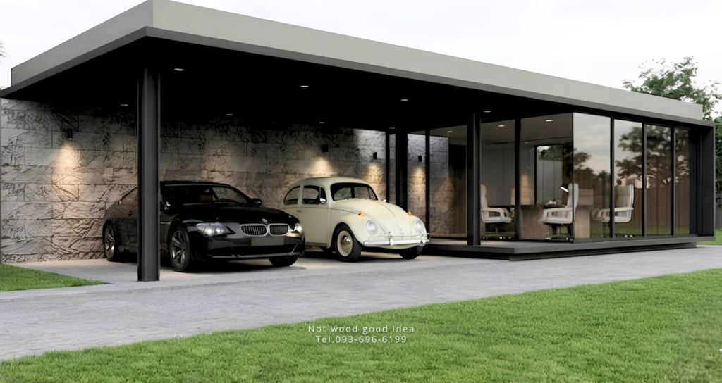 Car port more space